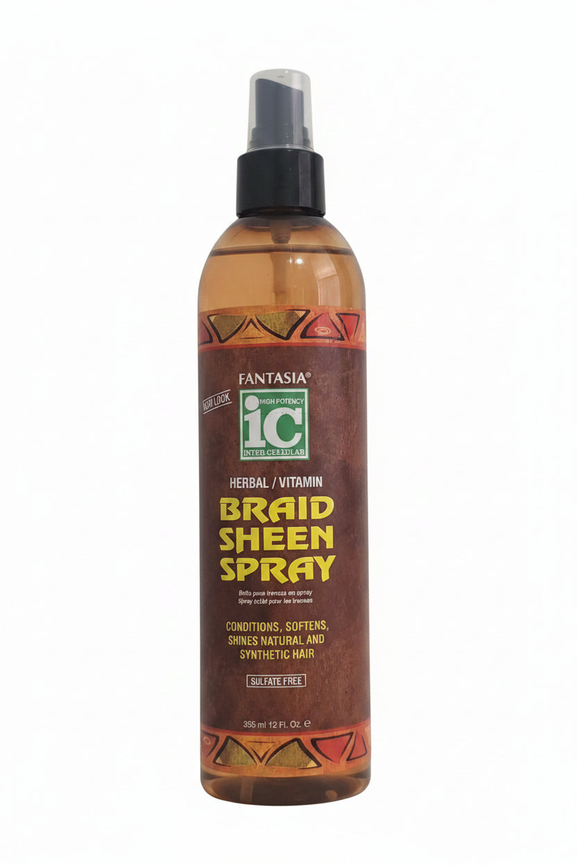 Braid sheen spray