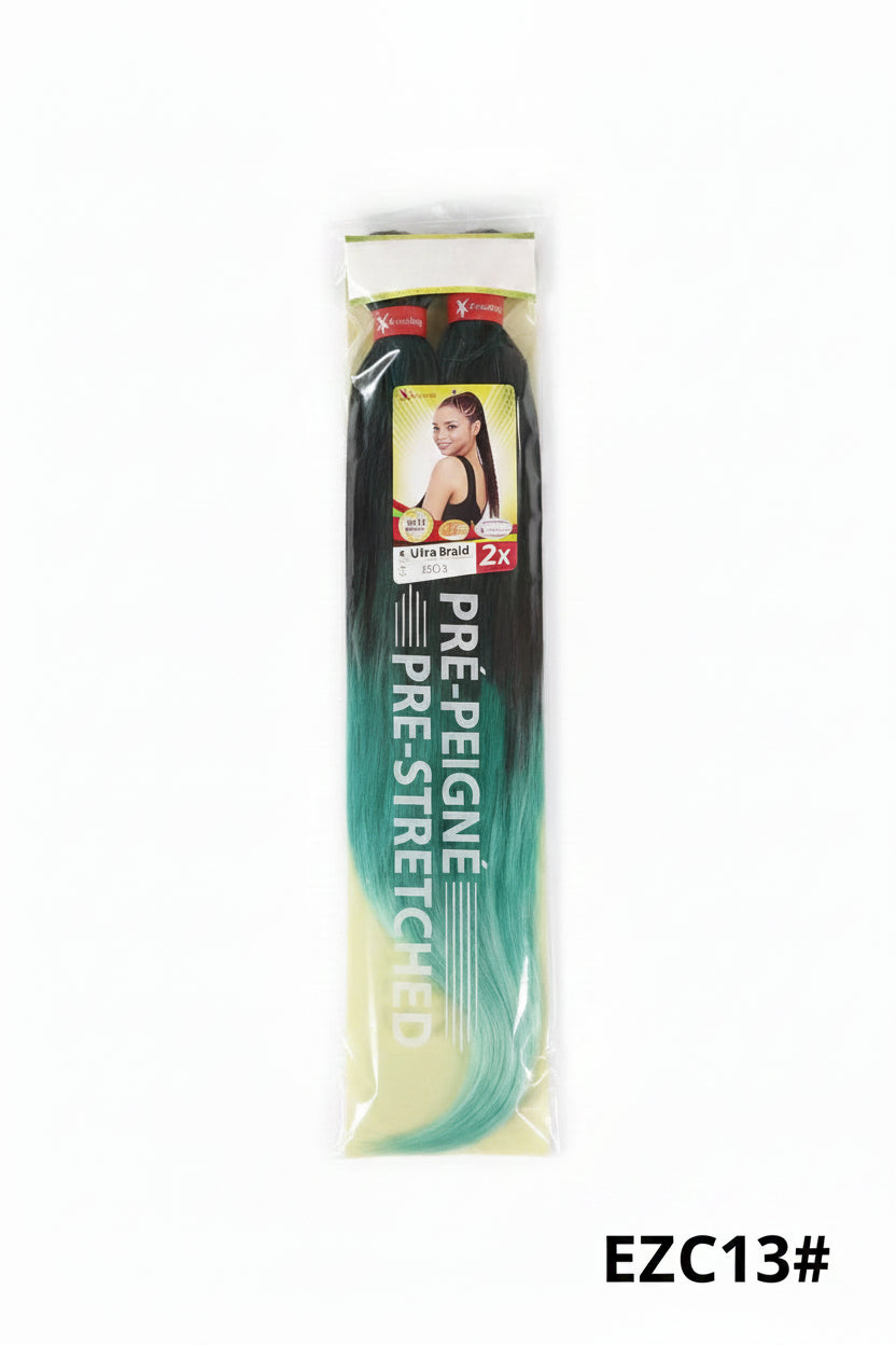 2X Pre stretched braiding hair 46 INCH