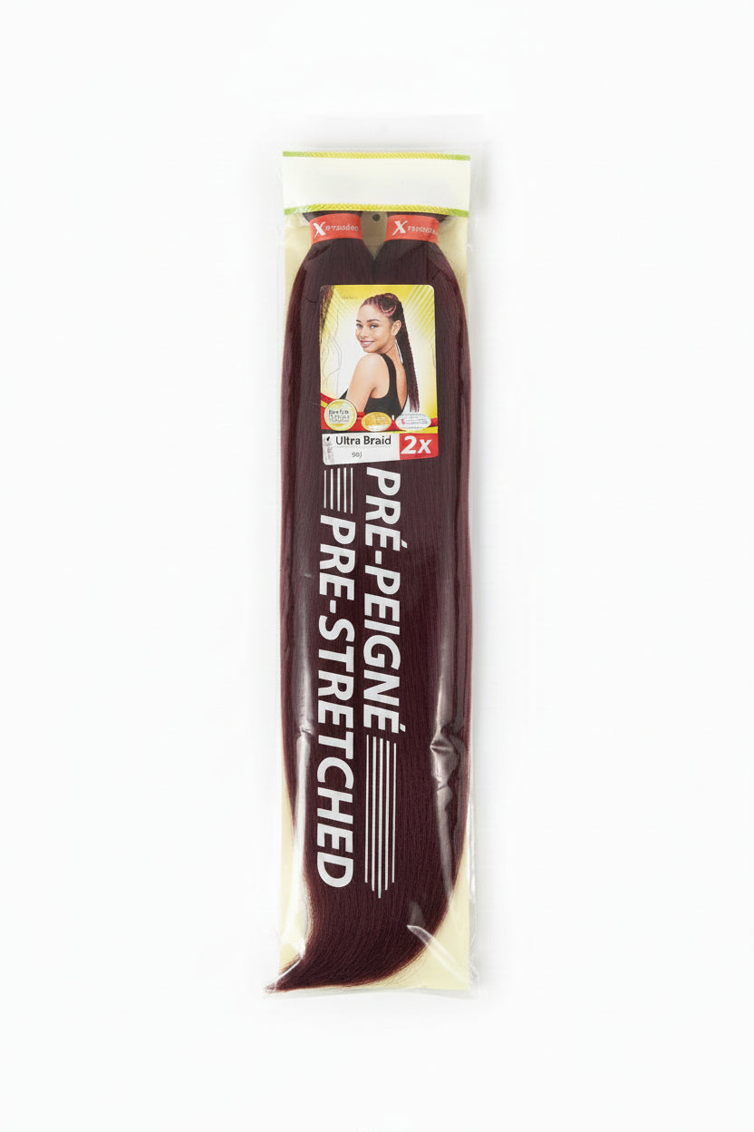 2X Pre stretched braiding hair 46 INCH